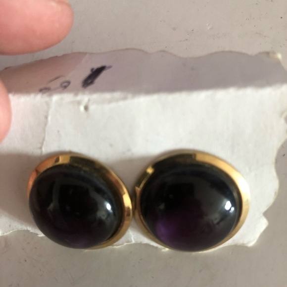Gold and Purple Earrings Collection - Picture 12 of 16